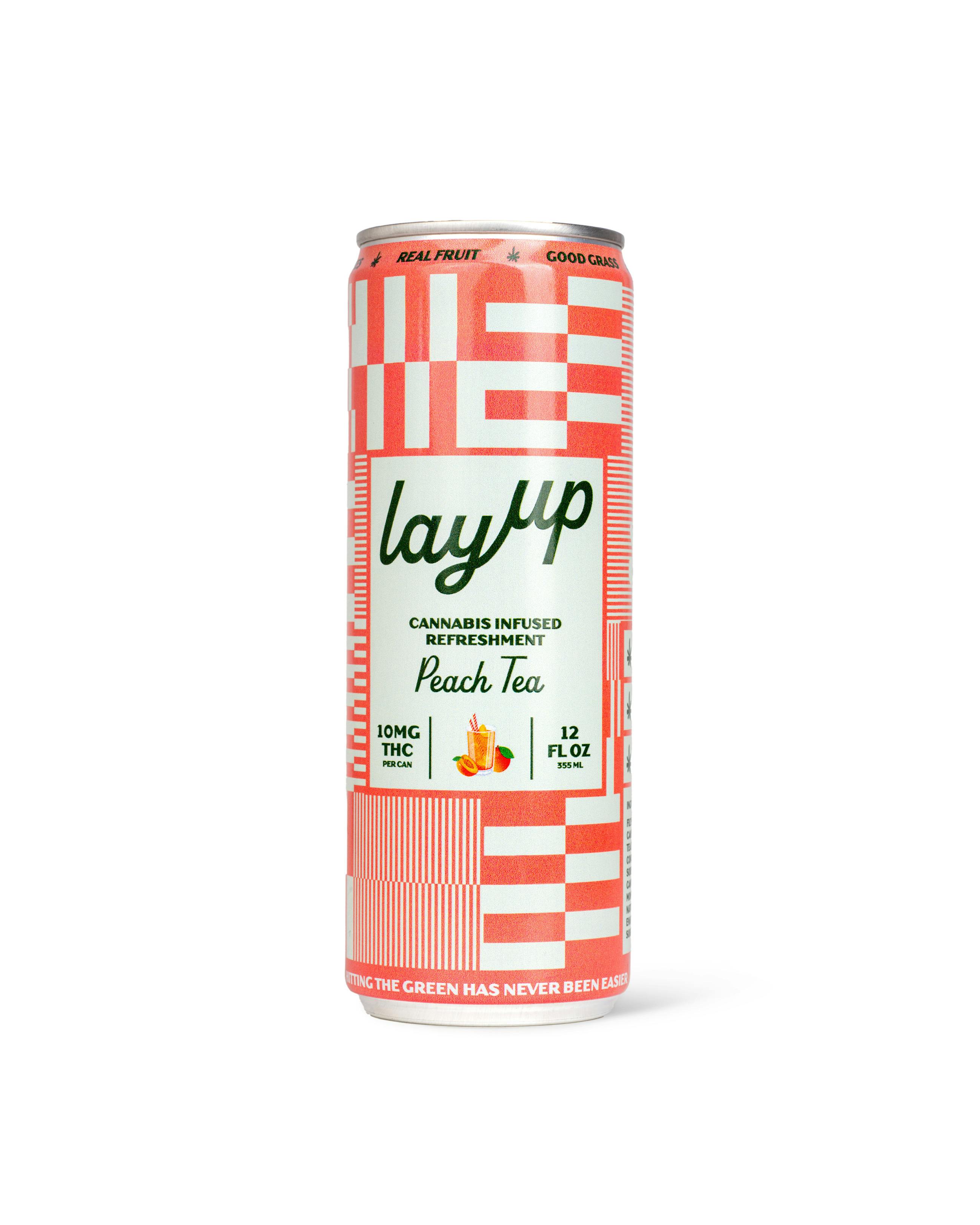 Peach Tea | Non-carbonated | 10mg | 355ml at Flynnstoned Cannabis Company - Midtown East