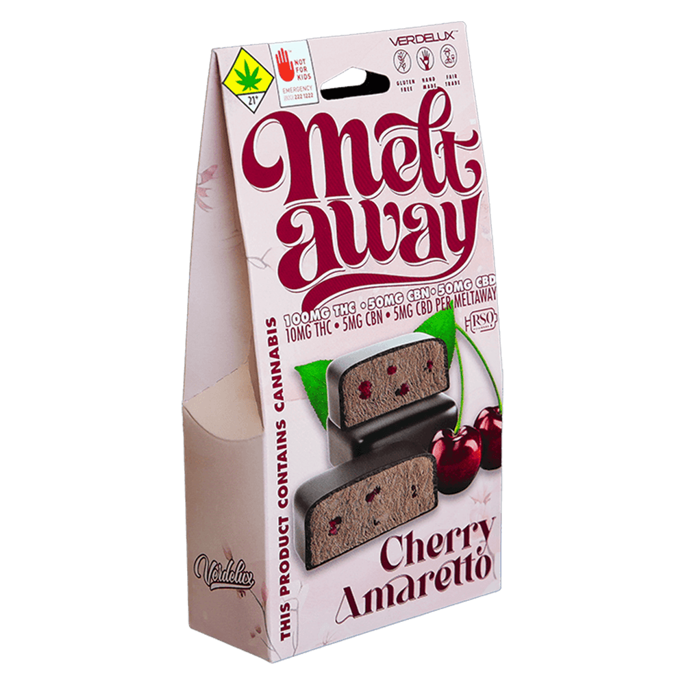 Cherry Amaretto Dark Chocolate Truffles 2:1:1 | Chocolates | 10pk | 10mg/ea