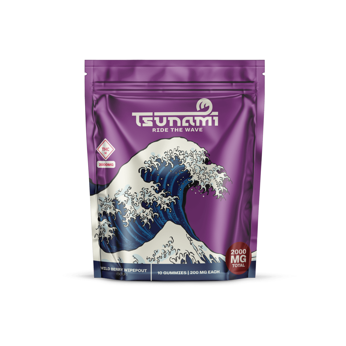 Wildberry Wipeout Gummies | Gummies | 10pk | 200mg/ea