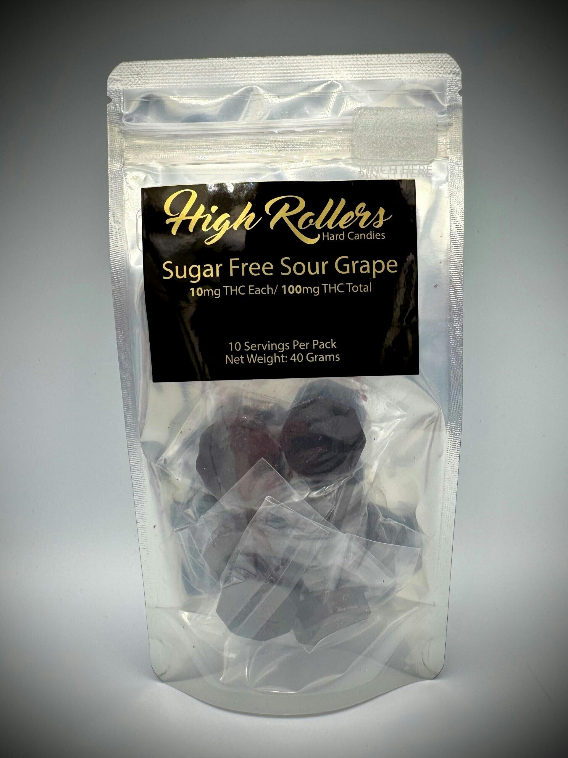 Sugar Free Hard Candies | Grape | 10pk | 10mg/ea
