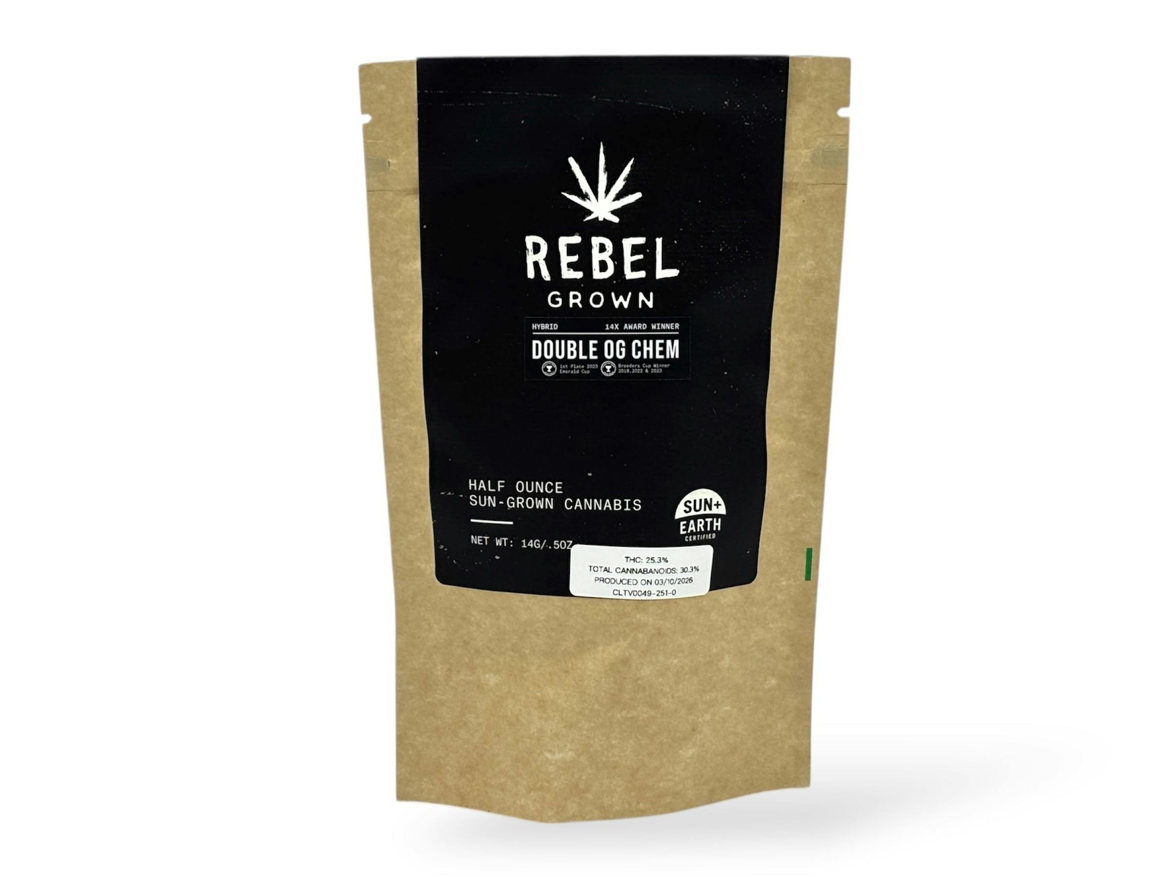 Double OG Chem | Big Buds | 14g by Rebel Grown