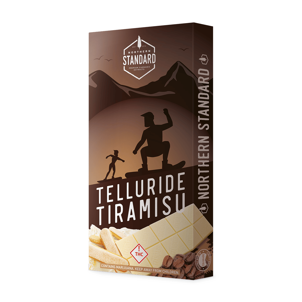 Telluride Tiramisu | Baked Goods | 1000mg/ea