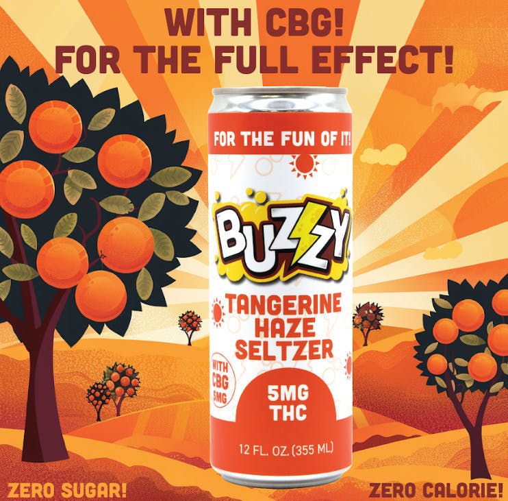 Tangerine | Carbonated | 5mg | 12fl oz at Tree House Craft Cannabis Dispensary Dracut