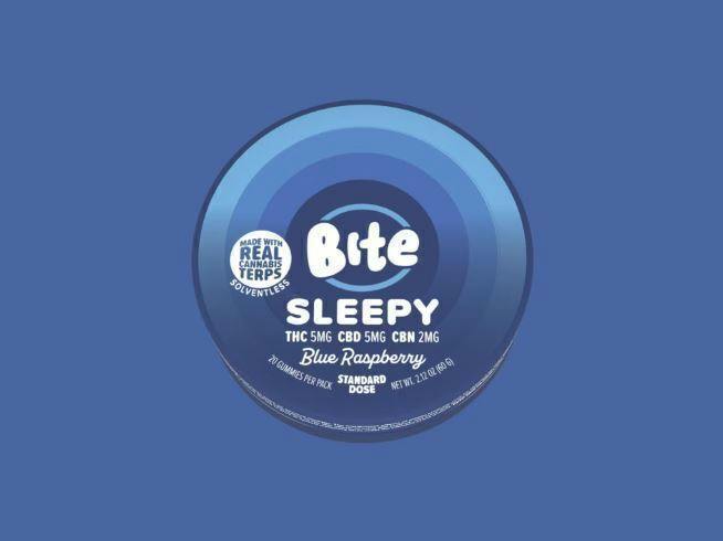Sleepy Blue Raspberry | Gummies | 20pk | 5mg/ea