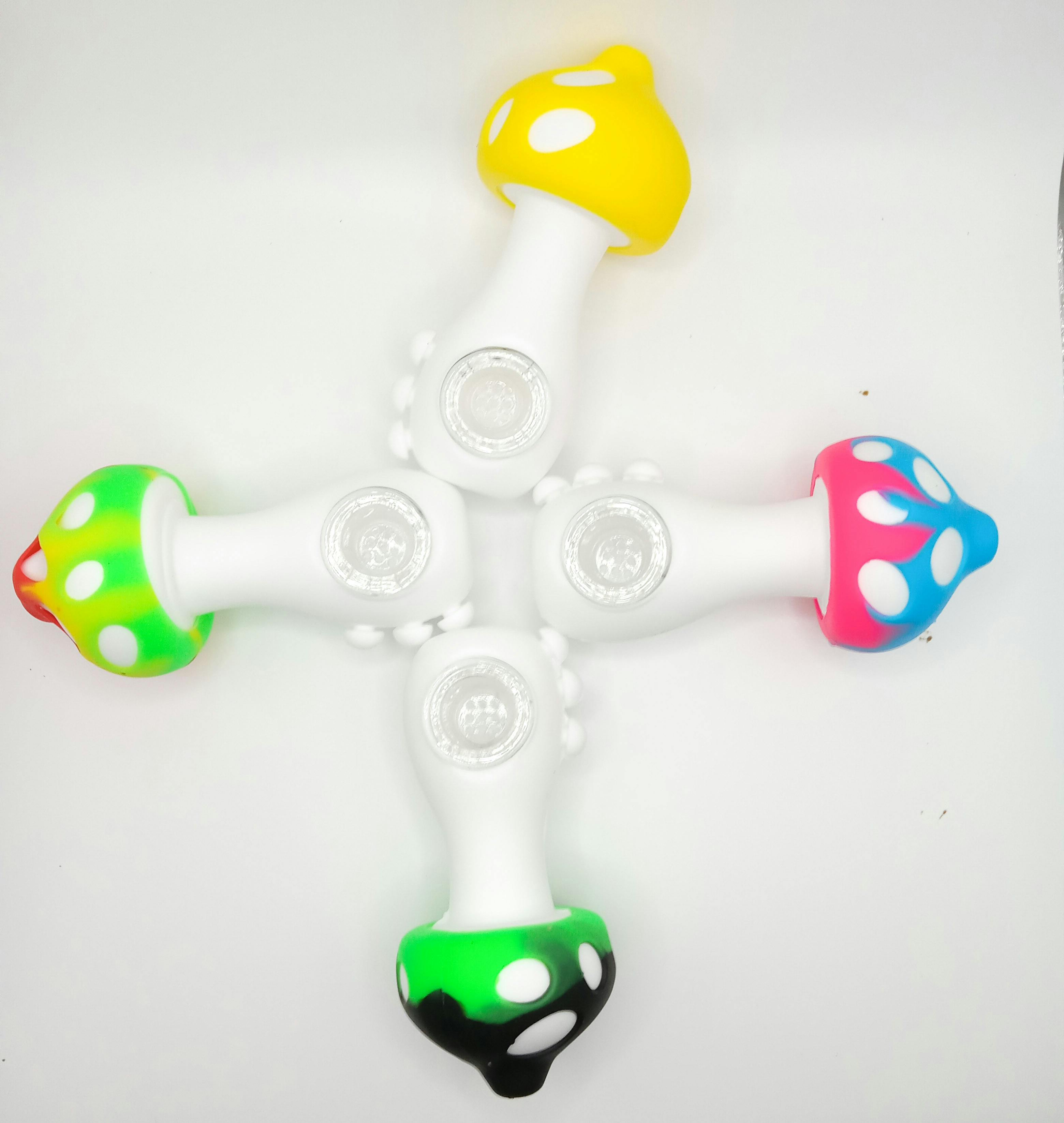 Silicone Mushroom Hand Pipe(HM) | Pipes