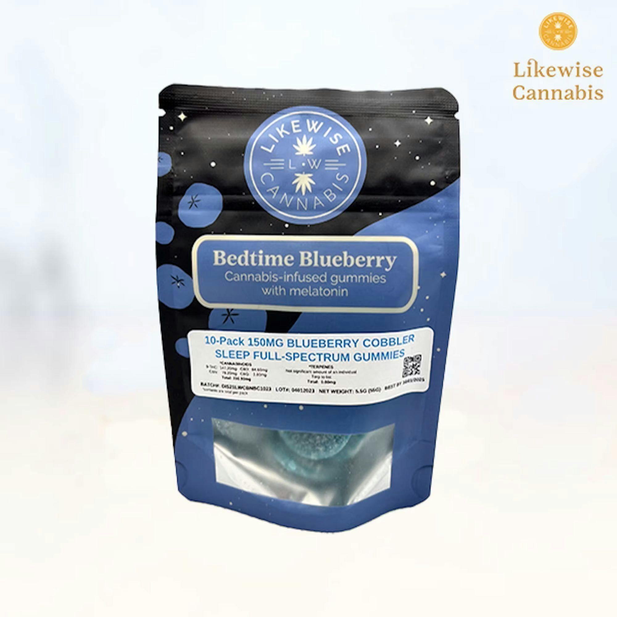 Blueberry Cobbler CBN Gummies | Gummies | 10pk | 15mg/ea