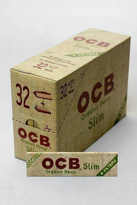 Ocb Organic Hemp King With Accessories