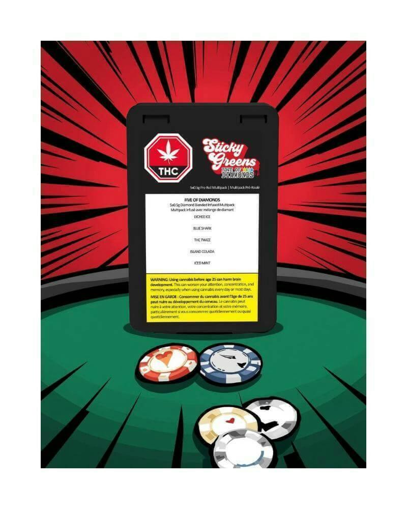 Five of Diamonds | Infused Minis | 0.5g | 5pk