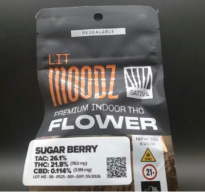 Sugarberry | Big Buds | 3.5g