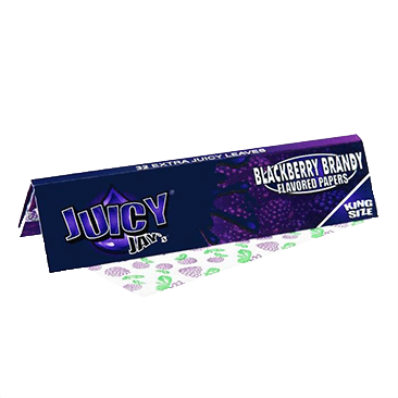 Juicy Jay's King Size Slim Blackberry Brandy | Accessories