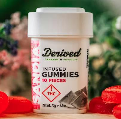 Sandia Gummies | 50mg | 10ct | 5mg/ea