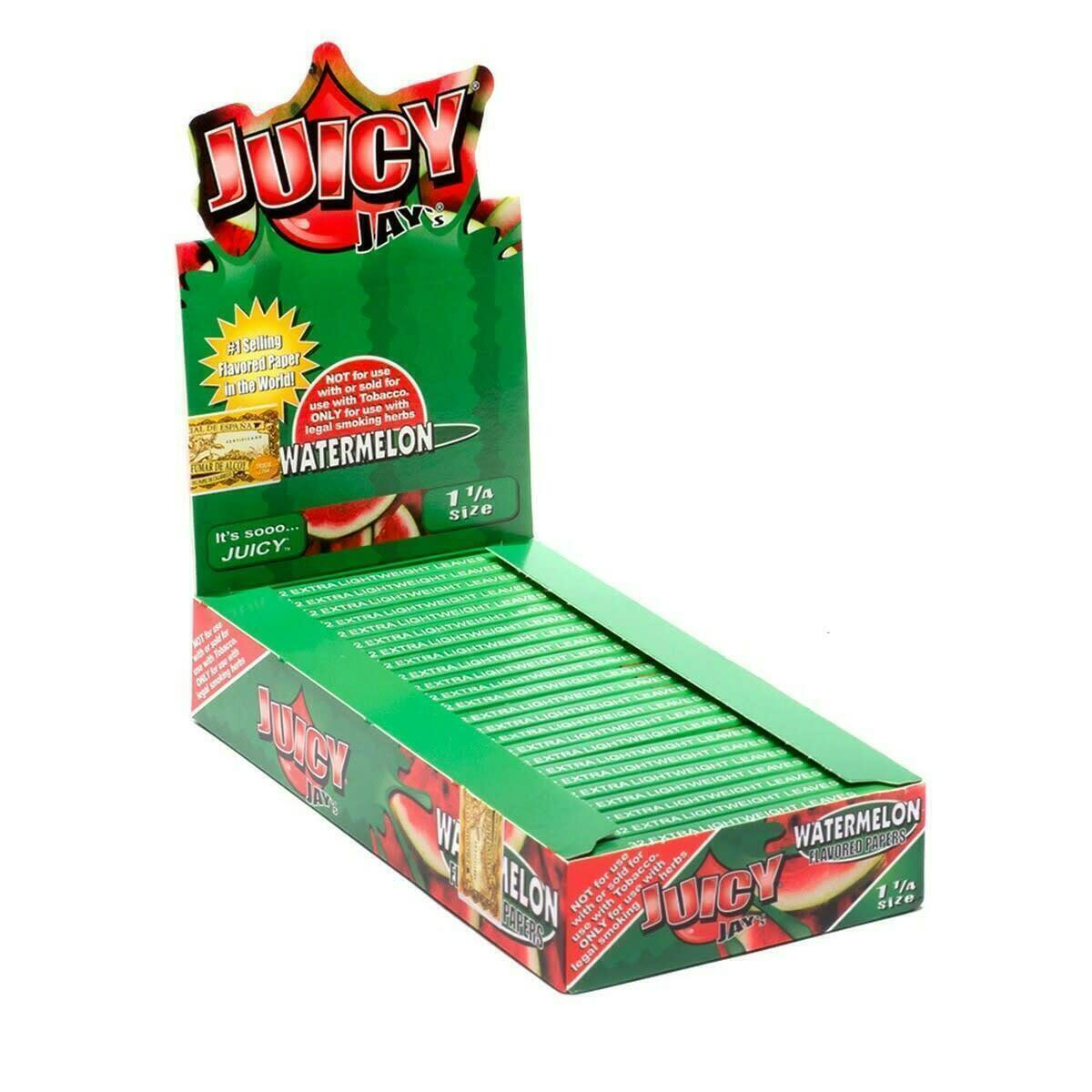 Juicy Jay's Rolling Papers 1 1/4 Watermellon | Accessories