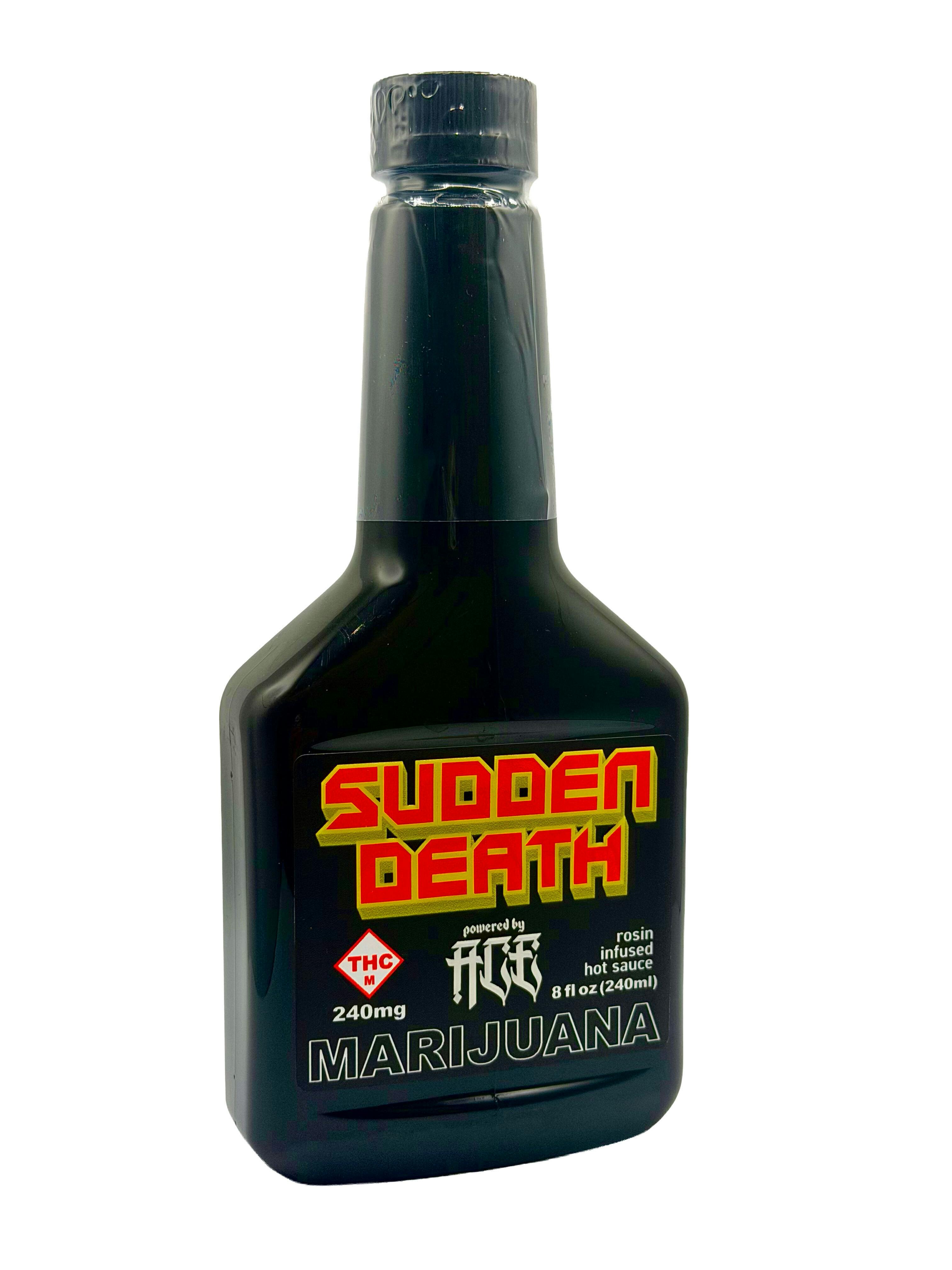 Sudden Death Rosin Infused Hot Sauce | 240mg/ea