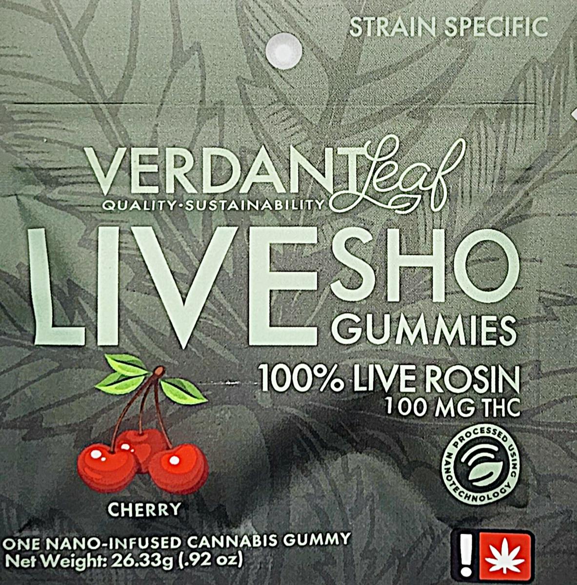 Cherry Rosin Gummies | Gummies | 10pk | 10mg/ea