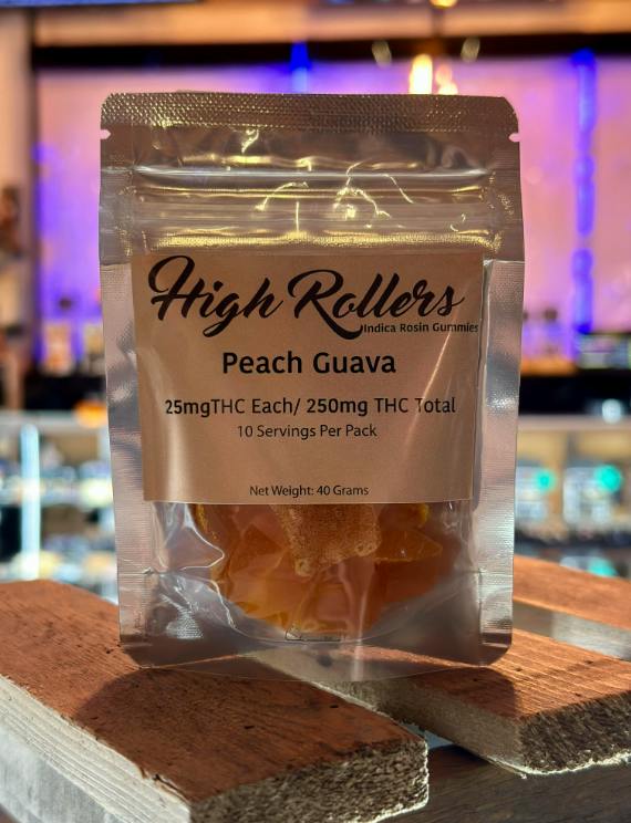 Peach Guava Gummies | Gummies | 10pk | 25mg/ea