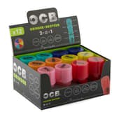 OCB 40mm 2in1 Grinder / Stash 6 Colors-Each | Grinders