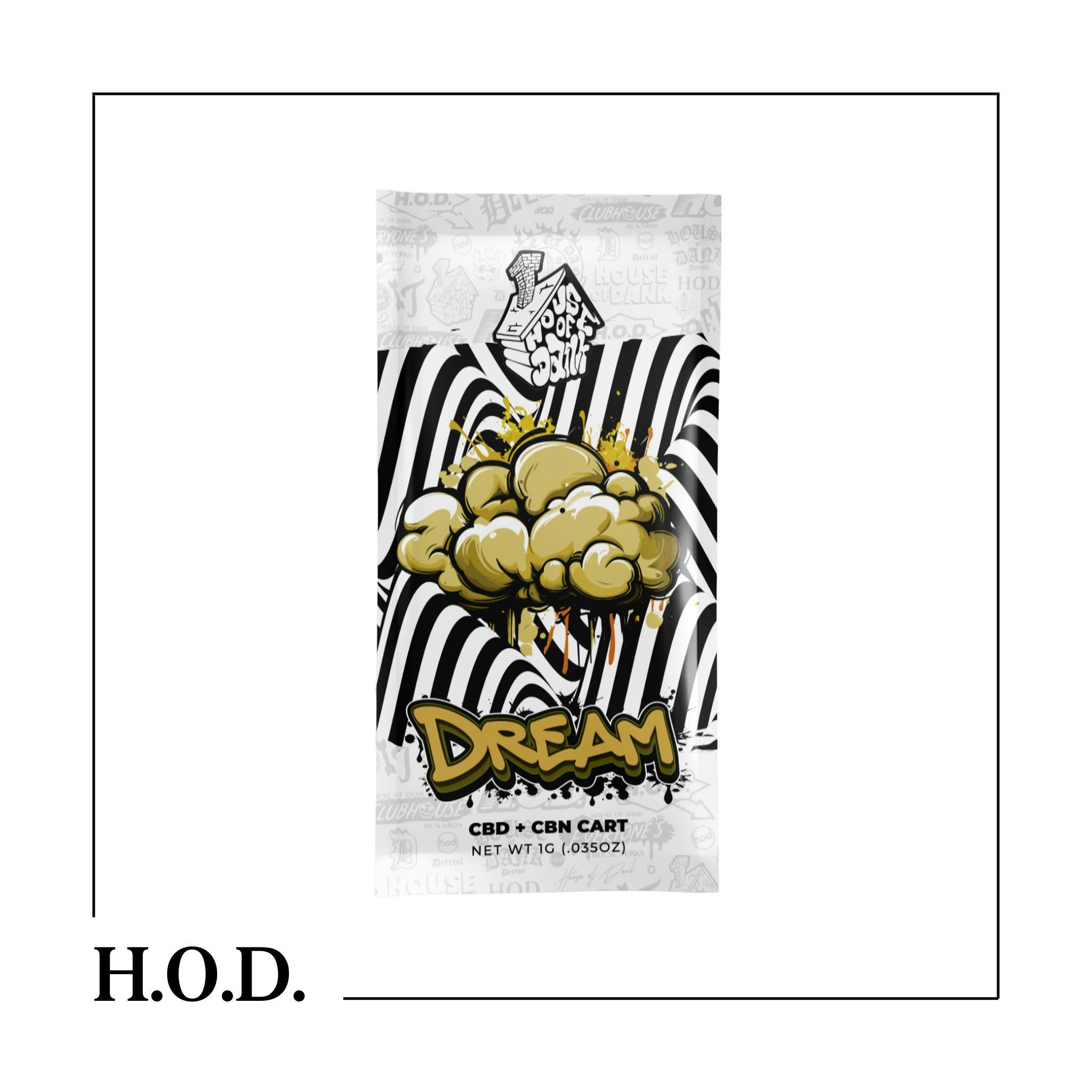 CBD + CBN Dream | Cartridge | 1g by HOUSE OF DANK