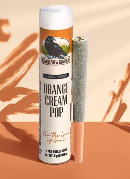 Orange Cream Pop | Joints | 1g