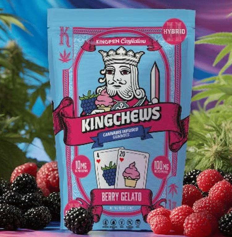 Berry Gelato Gummies: 100mg/ea