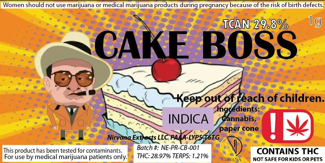 Cake Boss | Joints | 1g by Nirvana
