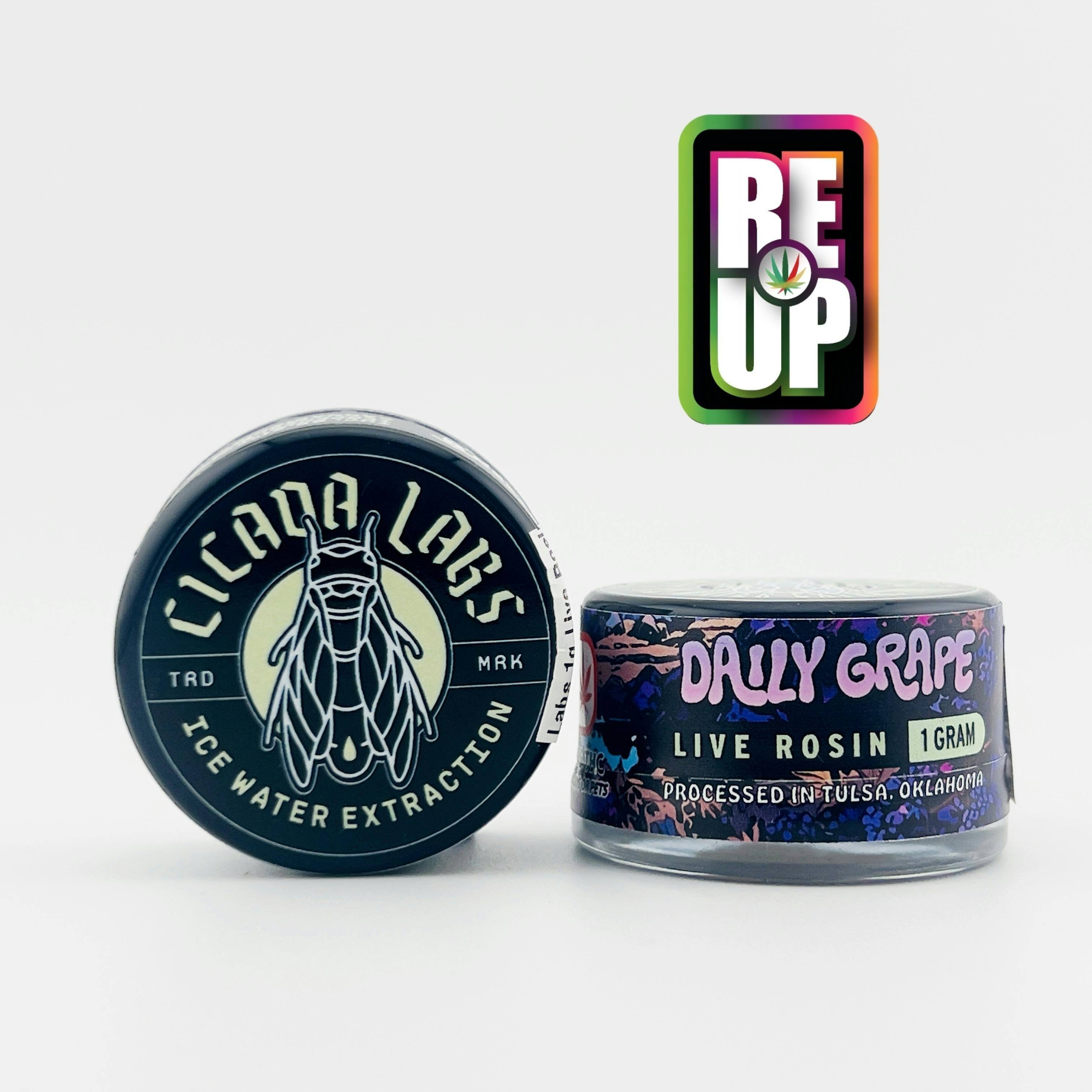 daily grape | Solventless | Rosin | 1g