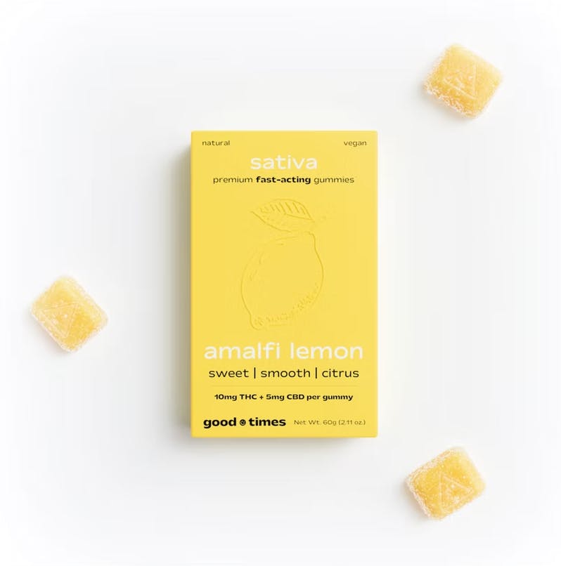 Amalfi Lemon | Gummies | 10pk | 10mg/ea