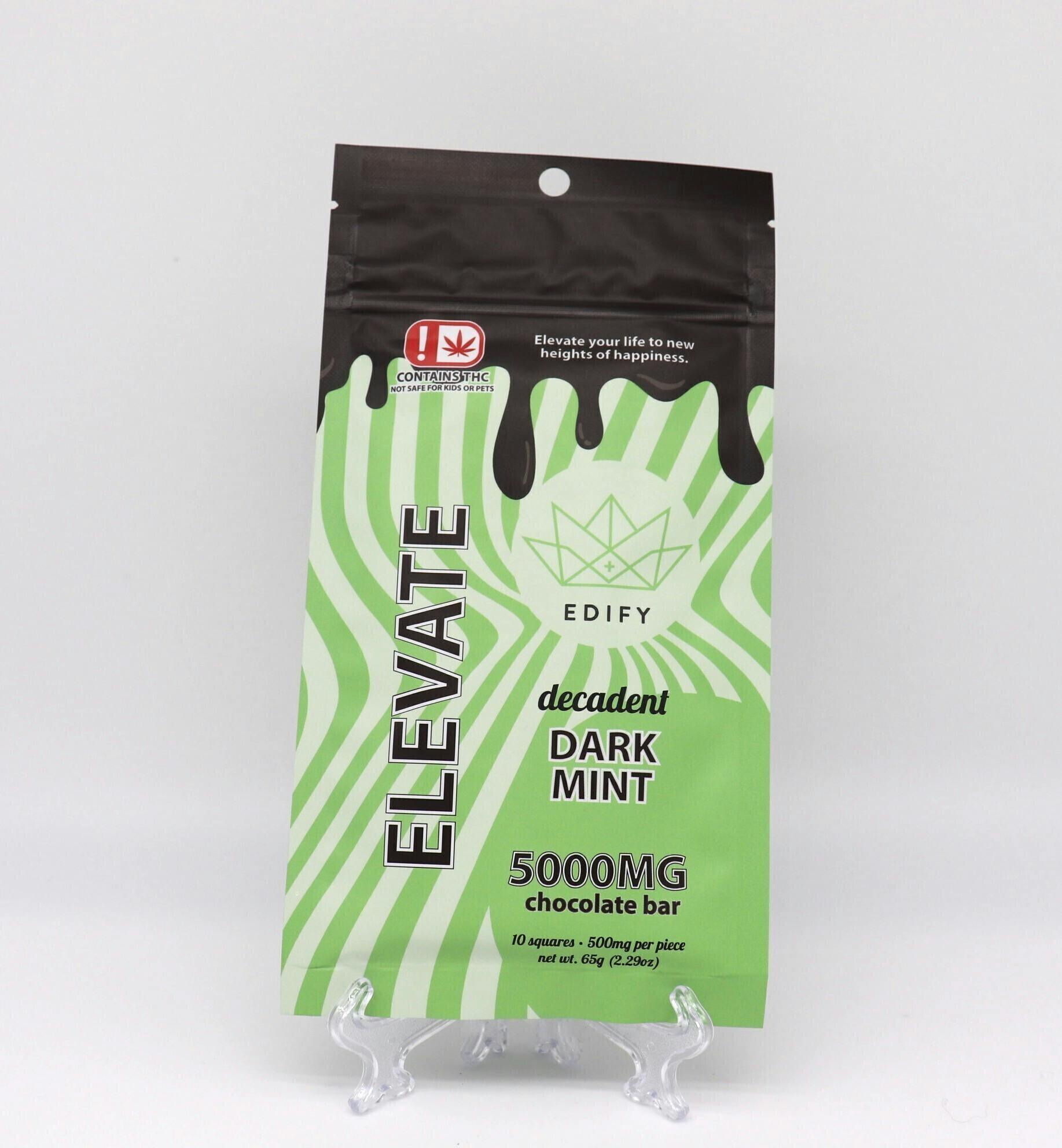 Dark Chocolate Mint | Chocolates | 10pk | 5000mg/ea