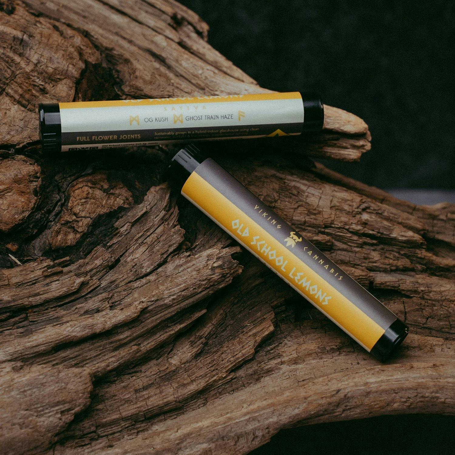 Old School Lemons | Joints | 0.5g | 2pk