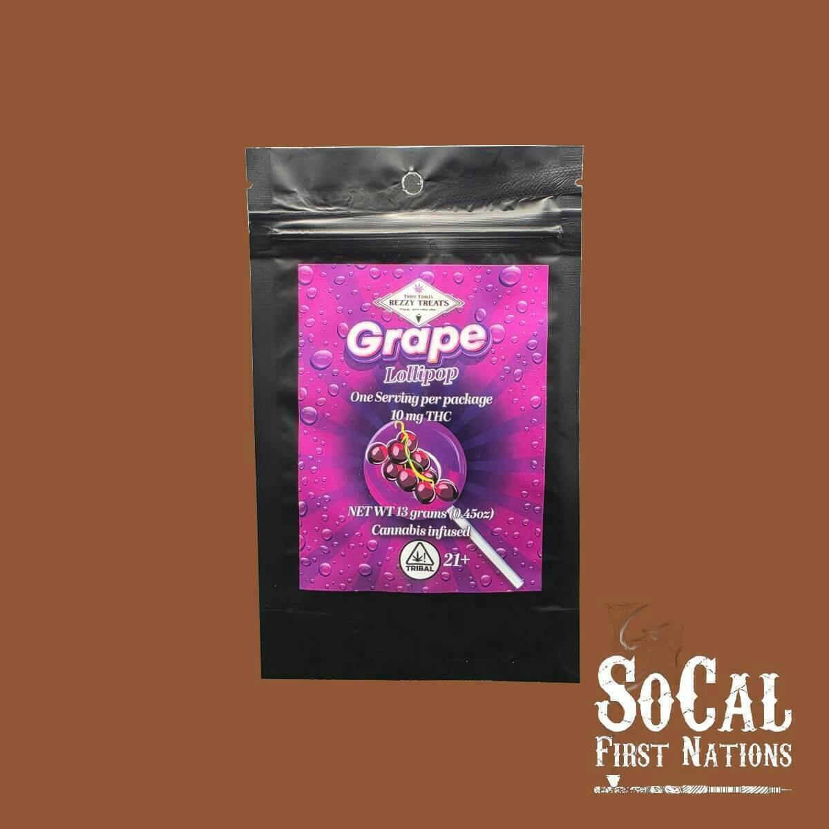 Grape Lollipop | Baked Goods | 10mg/ea