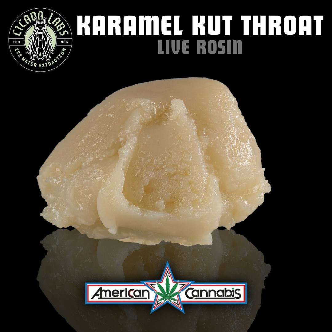 Karamel Kut Throat | Solventless | Rosin | 1g