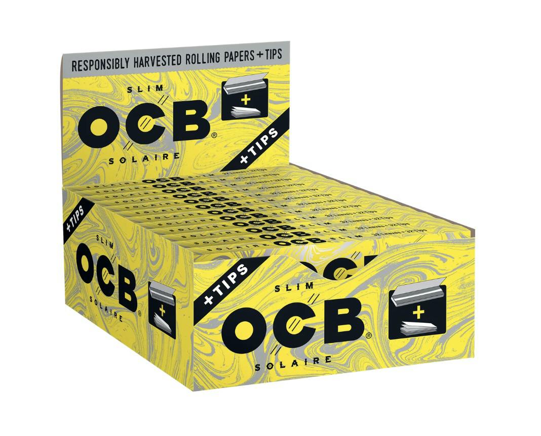 OCB Solaire Slim | King Size + Tips | Accessories at Pure Bliss Dispensary