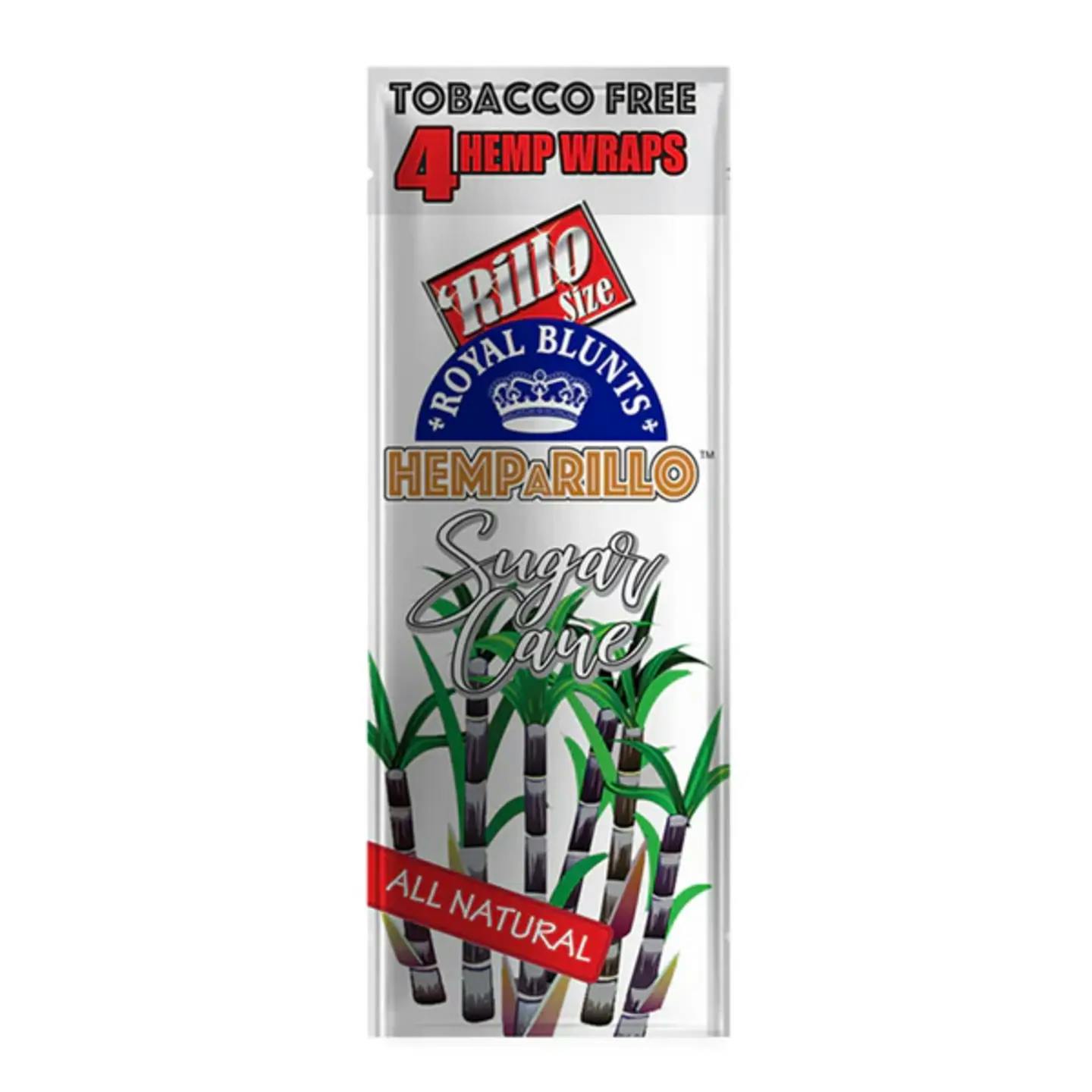 Sugar Care Royal Blunts -All Natural 4 Hemp Wraps | Accessories