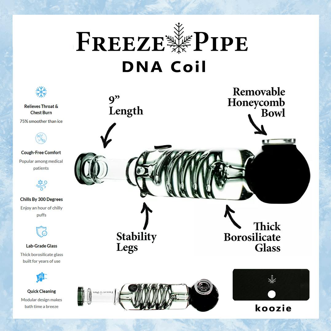 Cool Smoke Flower Bowl Freeze Pipe | Pipes