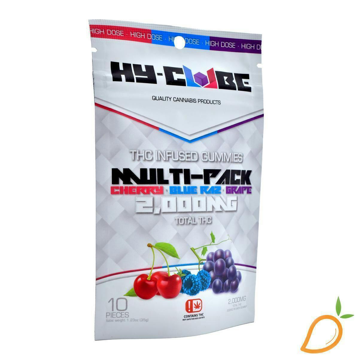 HyCube Variety Gummies | Gummies | 10pk | 200mg/ea by JKJ Processing