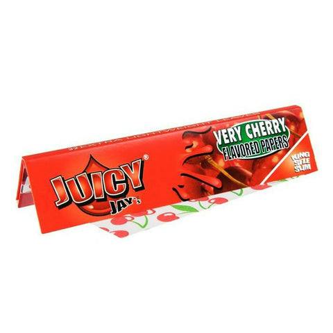 Juicy Jay Very Cherry King Size Rolling Paper | Accessories