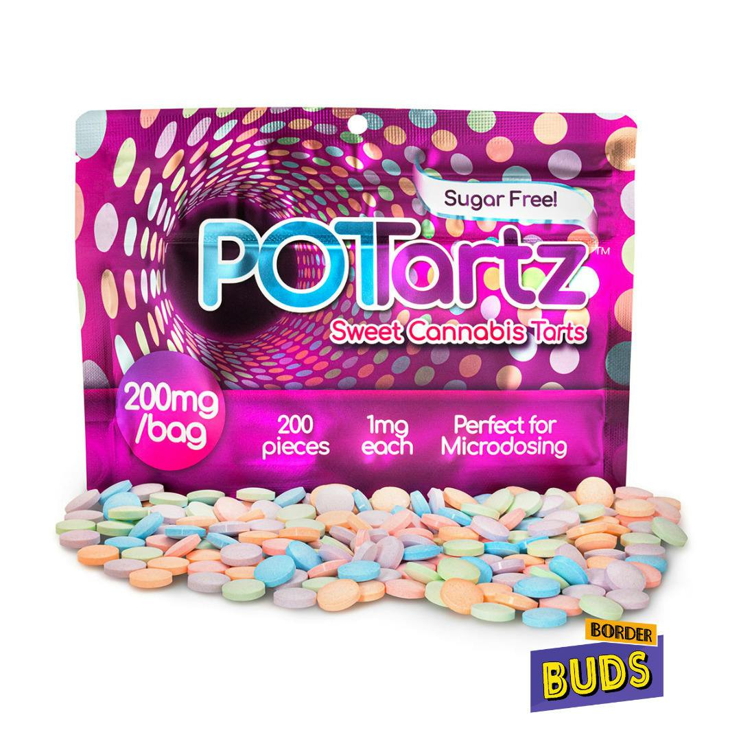 Sweet Cannabis Tarts | 200pk | 1mg/ea