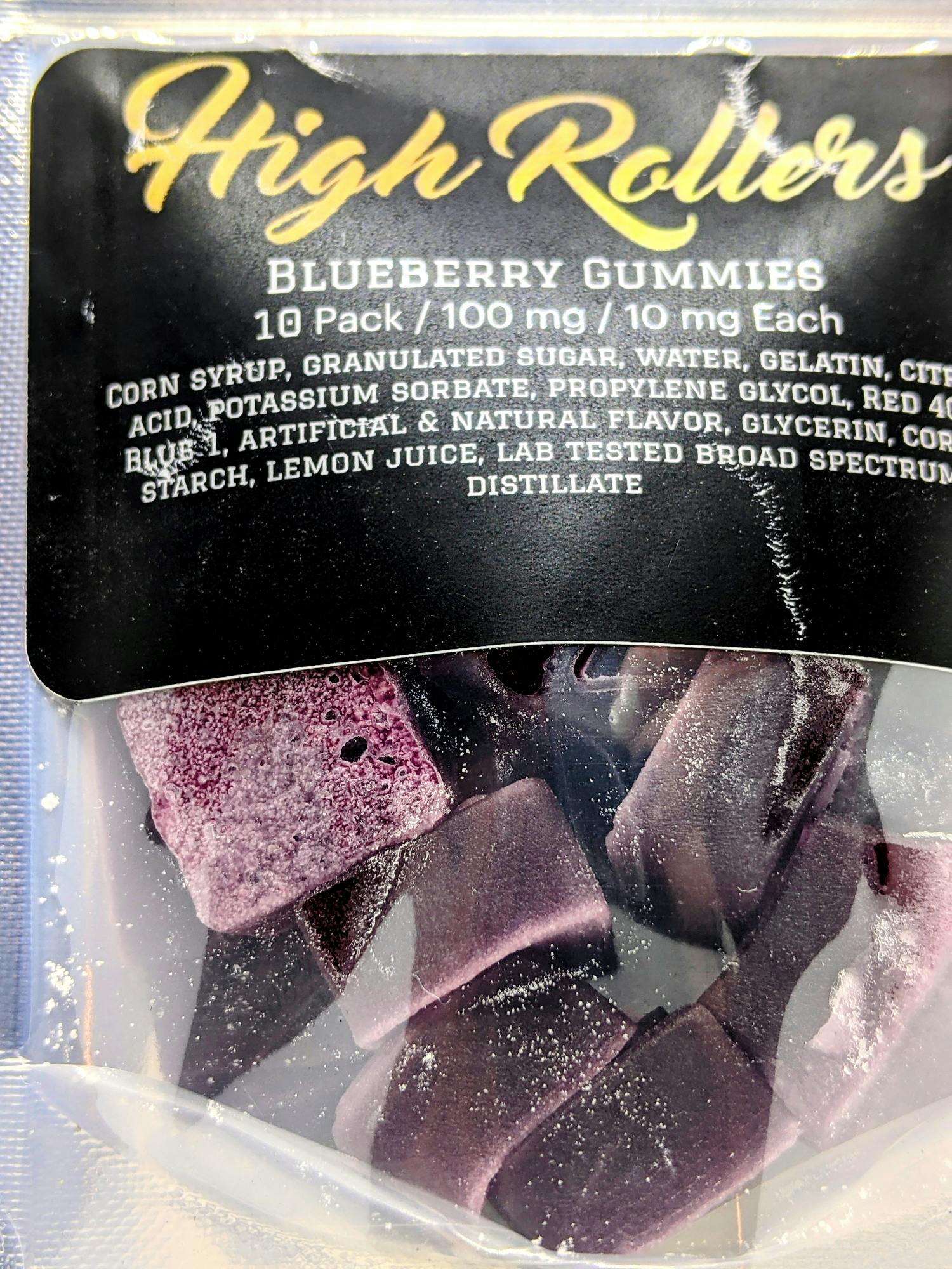 Blueberry Gummies | Gummies | 10pk | 10mg/ea