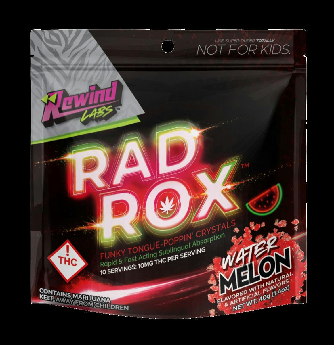 Watermelon Rad Rox 10x10mg | 10pk | 10mg/ea