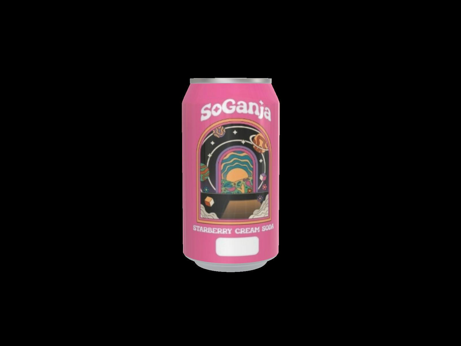 Strawberry Vanilla Cream | Non-carbonated | 23.43mg | 12fl oz