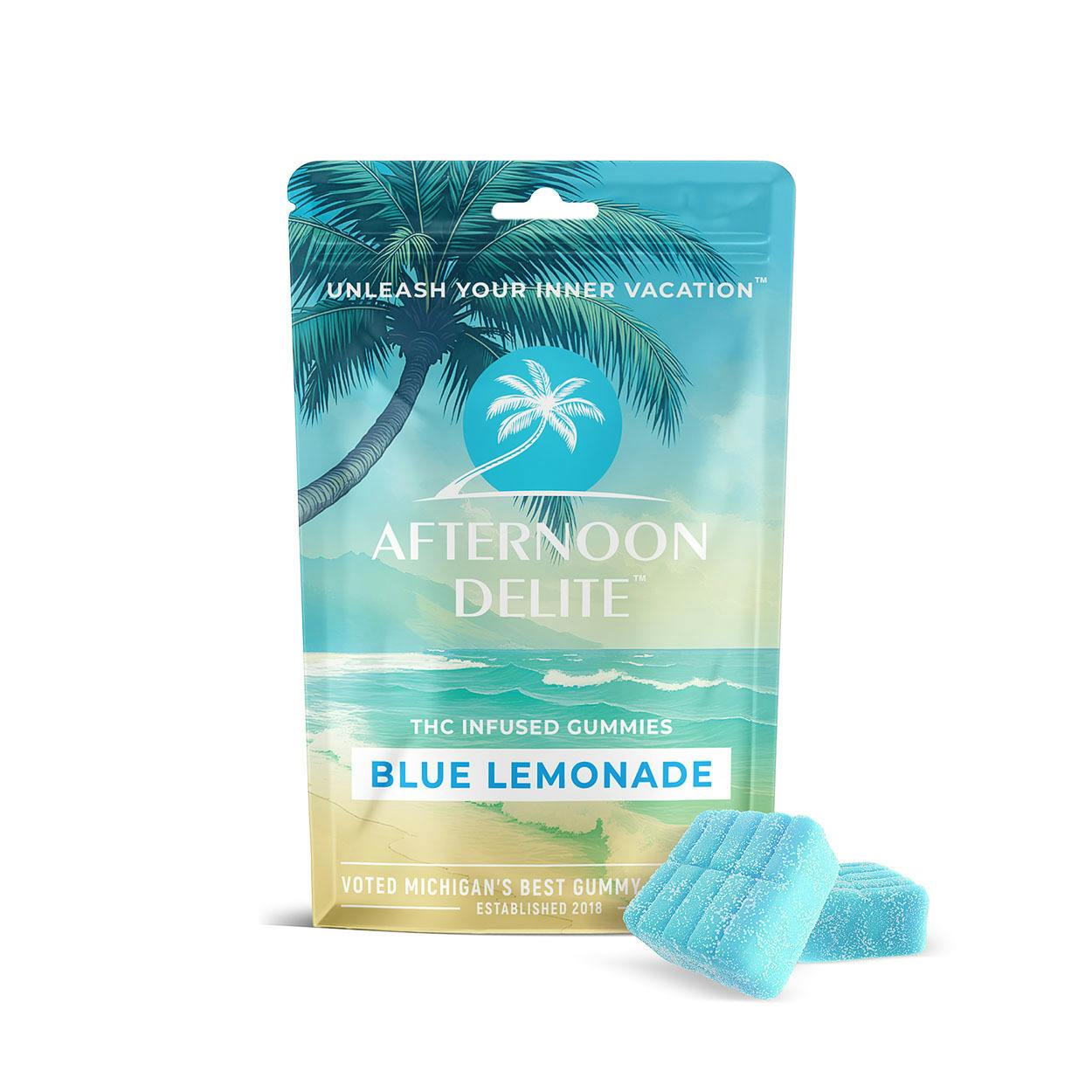 Blue Lemonade Hash Rosin Crunch Gummies | 200mg | 20ct | 10mg/ea