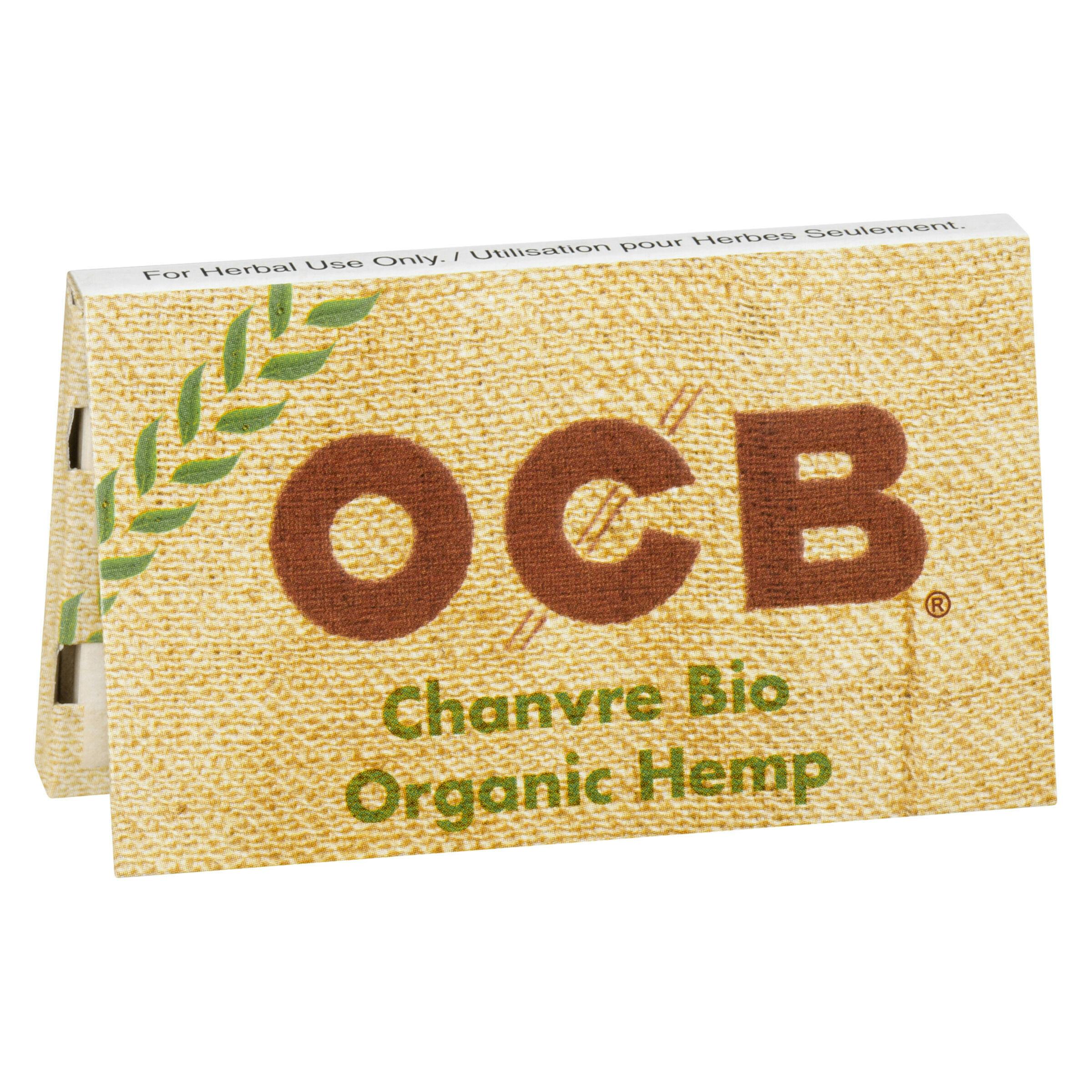 OCB - Organic Hemp Single Wide Double Rolling Papers - 70MM | Accessories