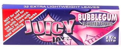 Juicy Jay's - 1.25" Bubble Gum | Accessories | Rolling Papers