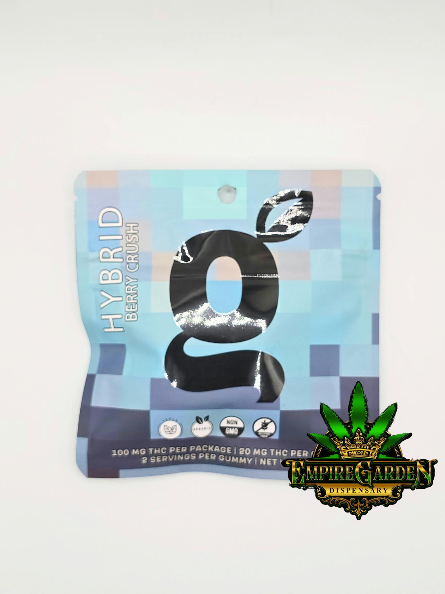 G Bag Gummies Berry Crush (Hybrid) 100MG | Gummies | 5pk | 20mg/ea