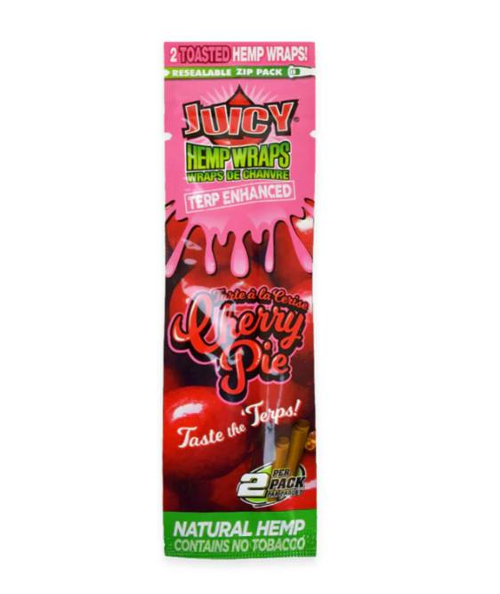 JUICY JAY'S - Terp Enhanced Hemp Wraps - Cherry Pie | Accessories | Rolling