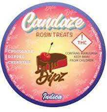 Candaze Dipz - Rosin Gummy - 100mg - - Grape & Strawberry | Gummies | 100mg