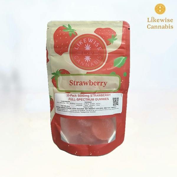 Strawberry | Gummies | 10pk | 500mg/ea