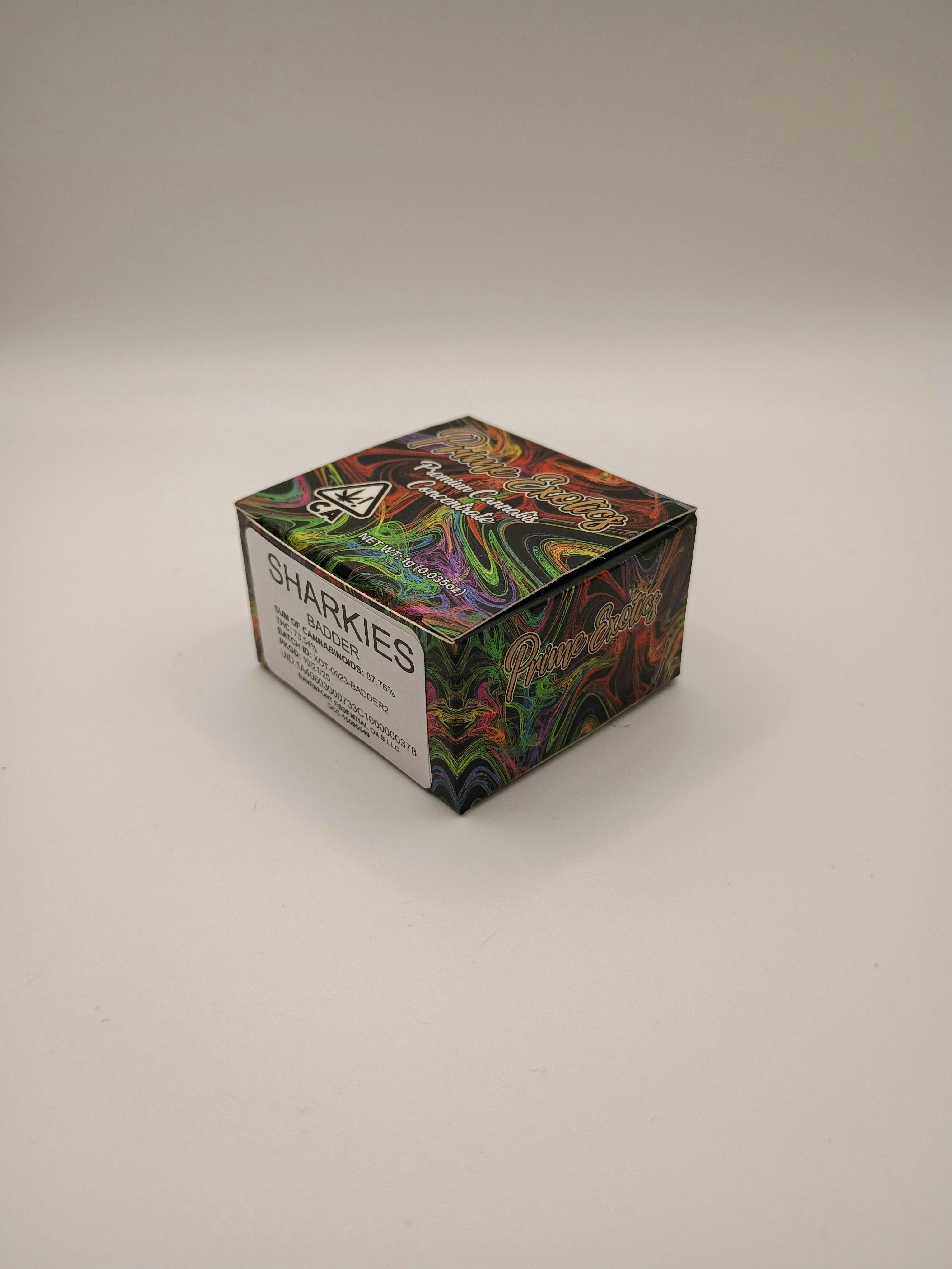sharkies | Solvent | Badder | 1g - Prime Exotics