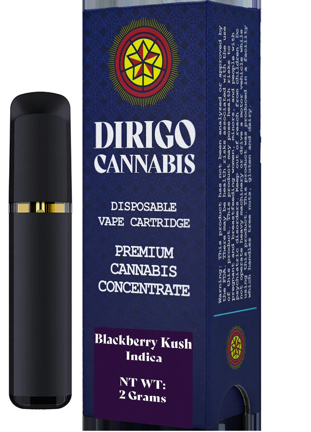 Blackberry Kush | Disposable | 2g