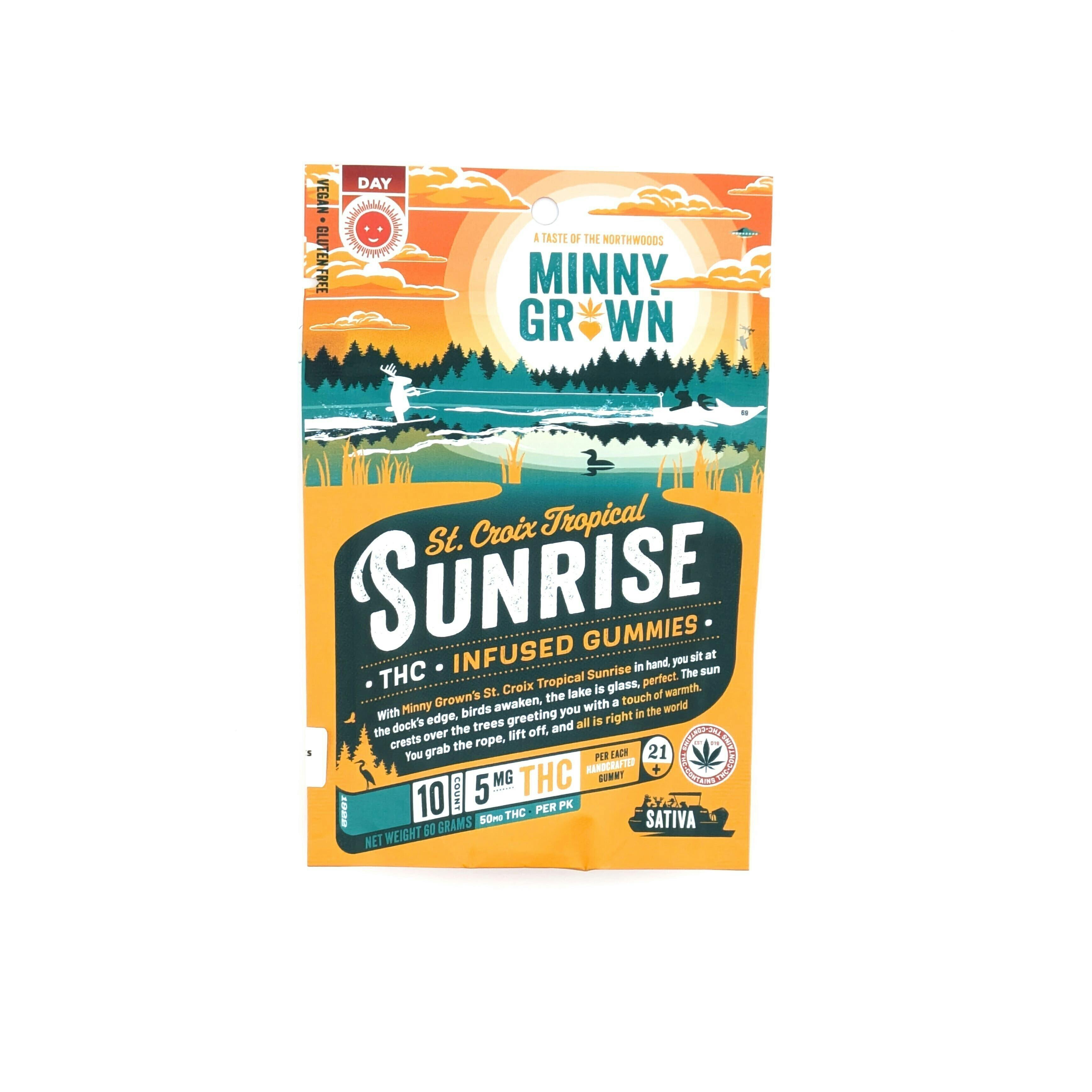 St. Croix Sunrise Gummies | Gummies | 10pk | 5mg/ea at Green Apple Cannabis
