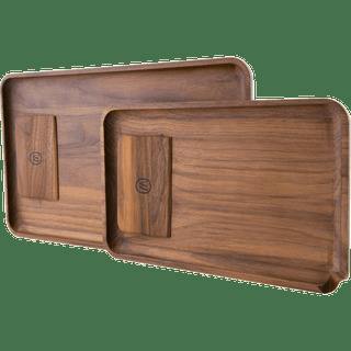 Marley Natural | Rolling Tray Small | Black Walnut | Accessories